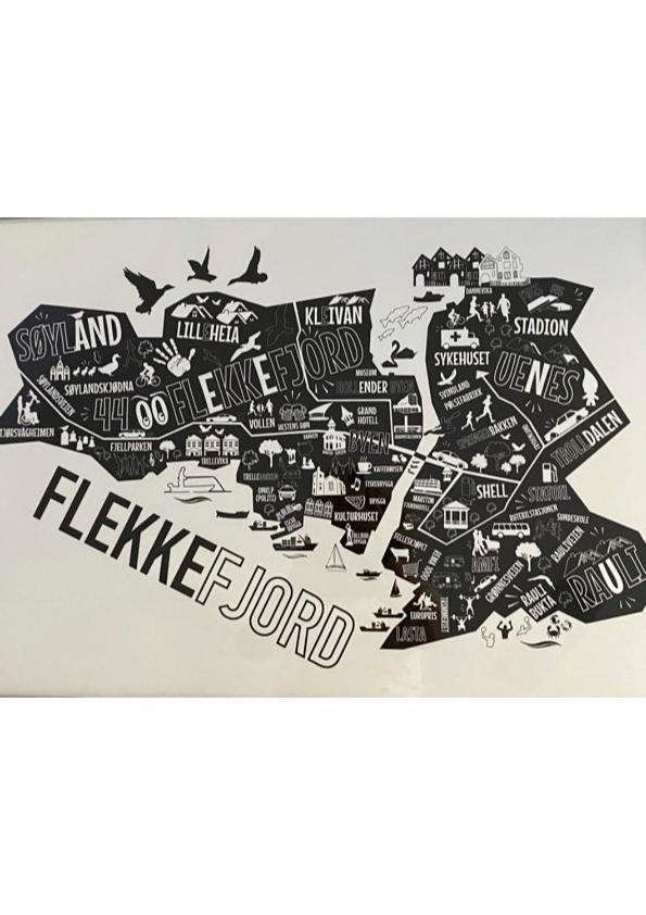 Koselig Leilighet I Hjertet Av Flekkefjord Exterior photo